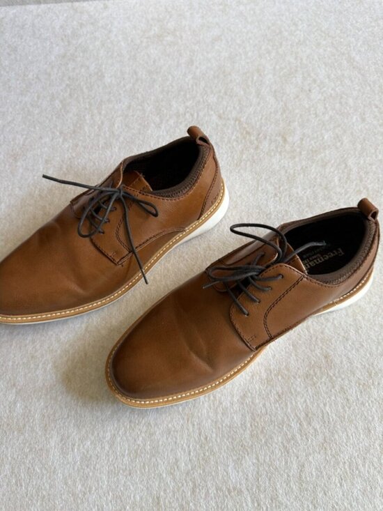 Freeman Bodie Mens 9M Brown Oxford Casual Dress Shoes Lightweight Lace Up main image 10